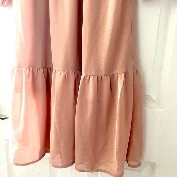 Jilly Box The Grace Midi Dress - Misty Rose - Picture 4 of 8